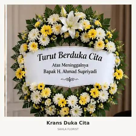 Krans Bunga Duka Bekasi Timur
